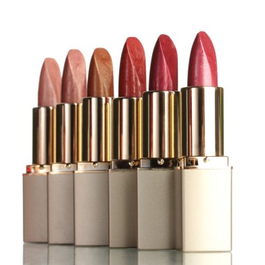 güzel Rujlar, üzerinde beyaz izole