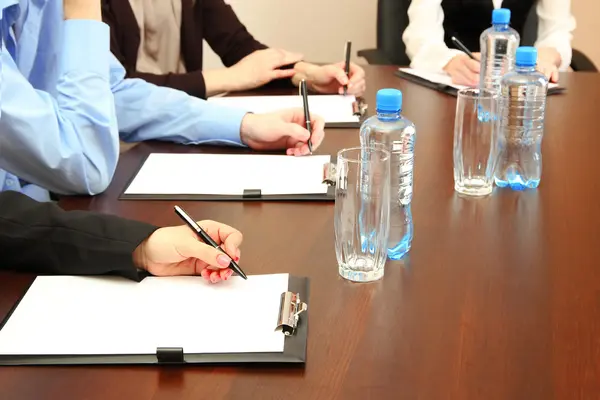 Conceptual photo of business conference — Stock Photo, Image