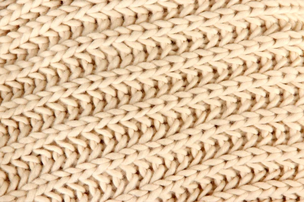 Quente de malha cachecol close-up fundo — Fotografia de Stock