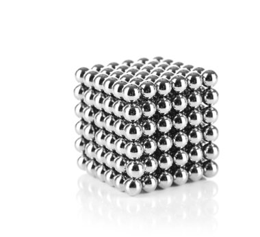 beyaz izole neocube (oyuncak)