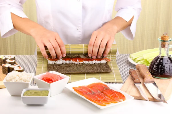 Making rolls — Stock Photo, Image