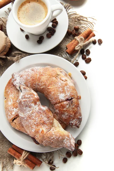 Colazione leggera e gustosa, isolata su Pentecoste — Foto Stock