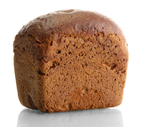 Tasty rye bread, isolated on white — Stock Photo, Image