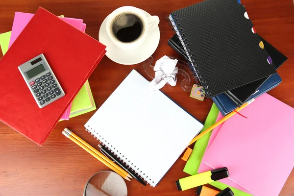 Student's workplace — Stock Photo, Image