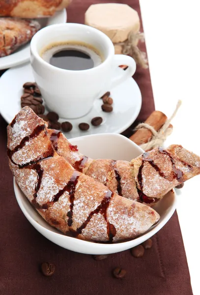 Café da manhã saboroso leve, close-up — Fotografia de Stock