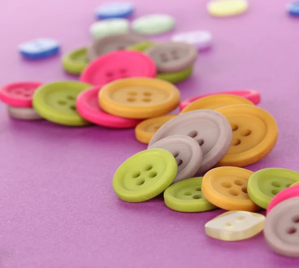 Bright color buttons on a purple background — Stock Photo, Image