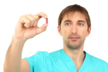 assayer üzerinde beyaz izole