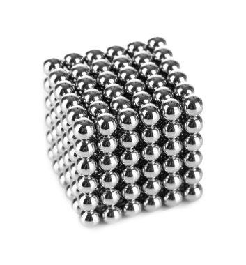 beyaz izole neocube (oyuncak)