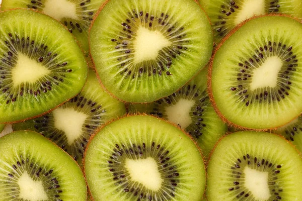 Kiwi slices background — Stock Photo, Image