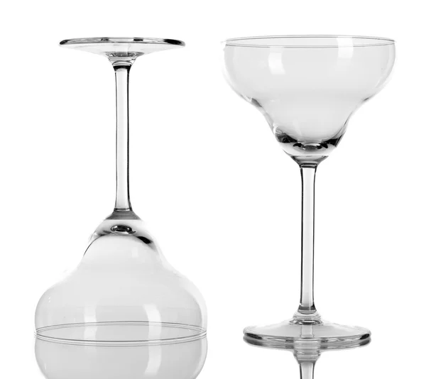 Dos vasos aislados en blanco — Foto de Stock