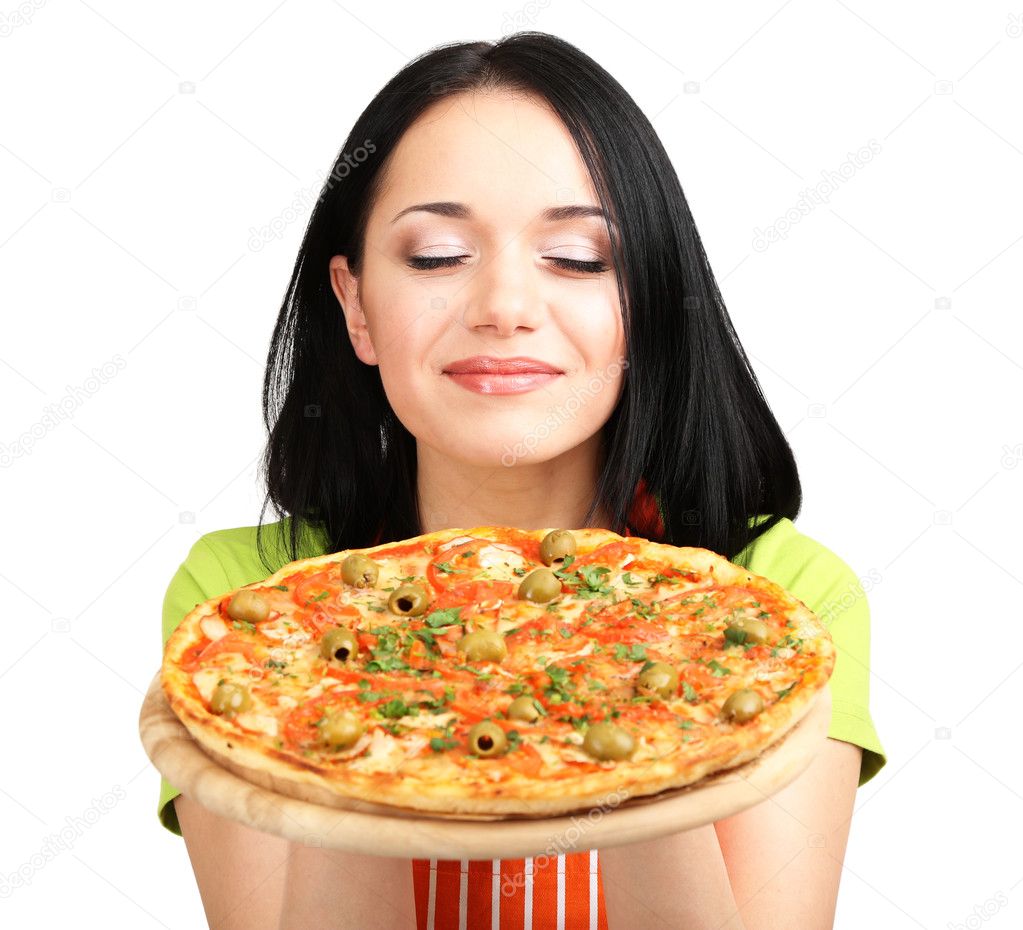 pizza boy with housewife