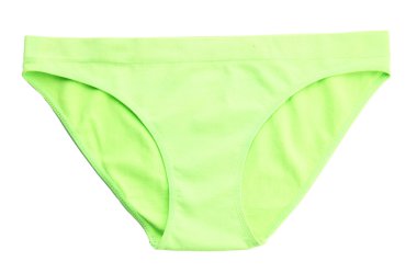 Kadın külotu, beyaz tenli.