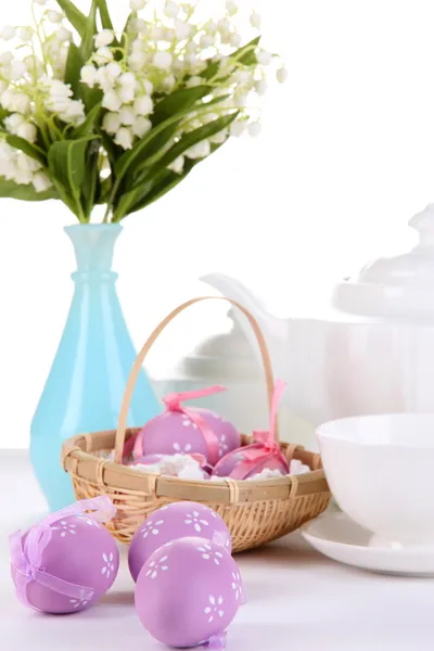 Nakrycie na Wielkanoc z bliska — Zdjęcie stockowe