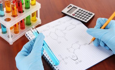 formüller yazma el bilim adamı