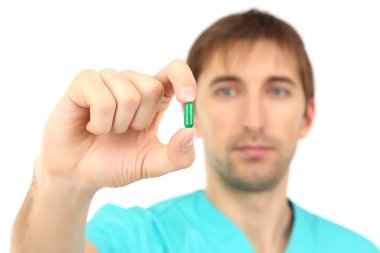 assayer üzerinde beyaz izole