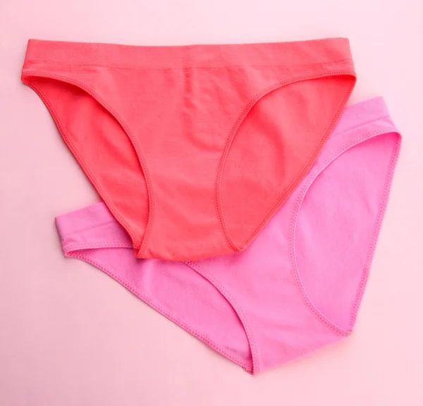 Womans panties, on bright background — Stock Photo, Image