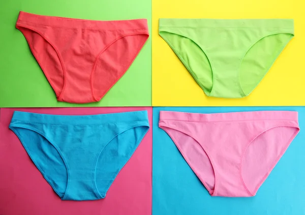 Womans panties, on bright background — Stock Photo, Image