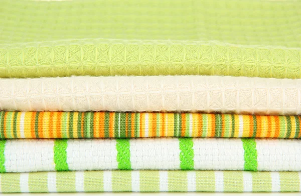 Kitchen towels, close up — Stock Photo, Image