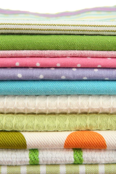 Kitchen towels, close up — Stockfoto