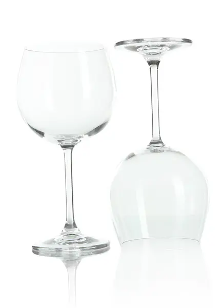 Dos vasos aislados en blanco — Foto de Stock