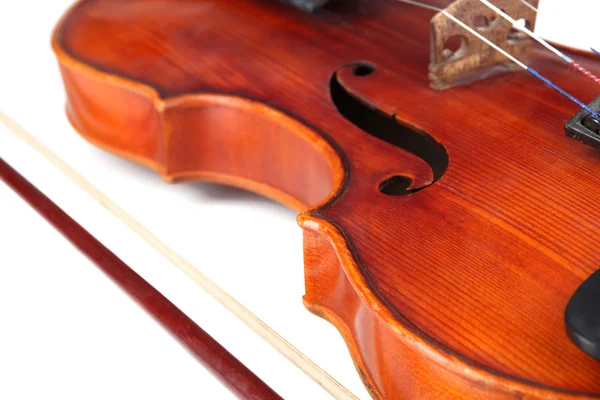 古典的なバイオリンをクローズ アップ — ストック写真