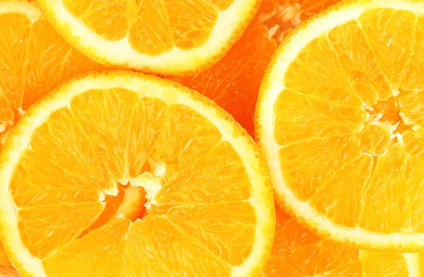 Fondo de rodajas de naranja — Foto de Stock