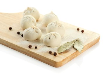 ahşap masa üzerinde beyaz izole, ham Hıngel