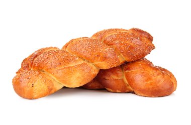 beyaz izole lezzetli topuz