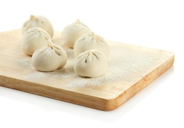 ahşap masa üzerinde beyaz izole, ham Hıngel