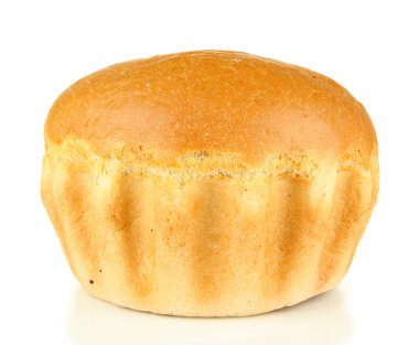 beyaz izole sıcak lezzetli ekmek