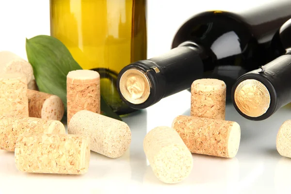 Wine and corks close up — Stock Photo, Image