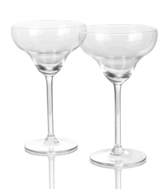 beyaz izole kokteyl bardağı