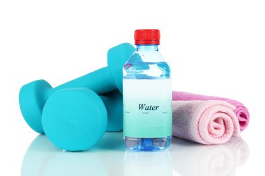 beyaz izole halter