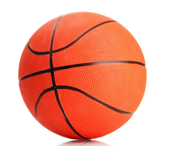 Basketball isolated on white — Stock Photo, Image