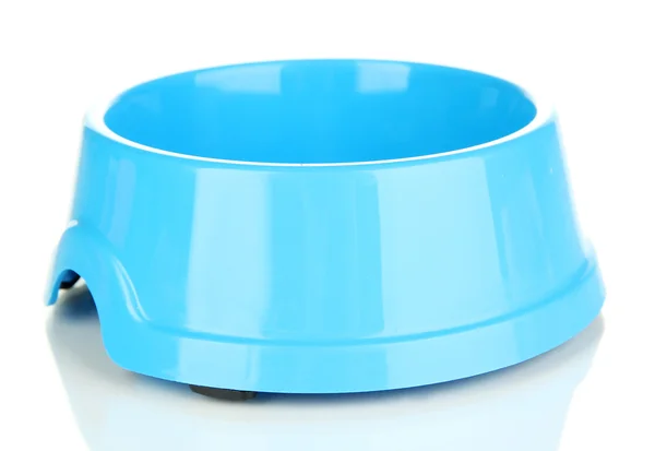 Empty pets bowl isolated on white — Stock Photo, Image