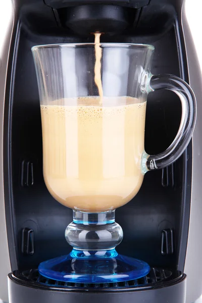 Layered coffee close up — Stock Photo, Image