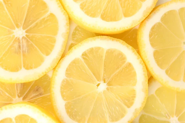 Lemon slices background — Stock Photo, Image