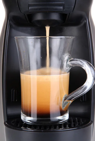 Gelaagde koffie close-up — Stockfoto