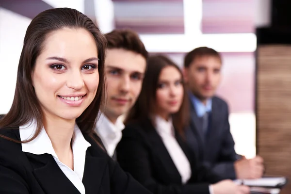 Business working in conference room Stockfoto