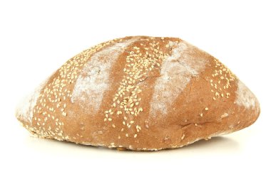 beyaz izole sıcak lezzetli ekmek