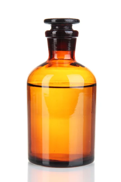 Medicine bottle isolated on white — Stock Photo, Image