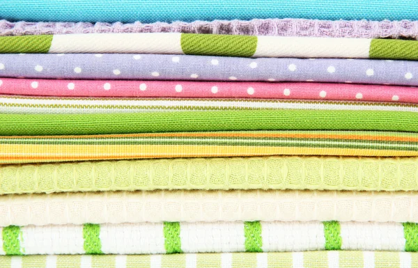 Kitchen towels, close up — Stock Photo, Image