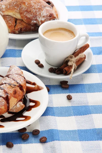 Ljus välsmakande frukost, närbild — Stockfoto