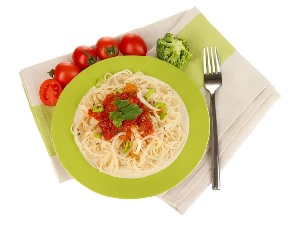 Δίαιτα σούπα με λαχανικά στο τηγάνι σε κοντινό πλάνο ξύλινο τραπέζι — Φωτογραφία Αρχείου