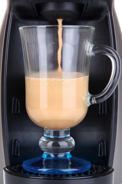 Gelaagde koffie close-up — Stockfoto