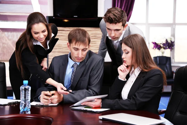 Business working in conference room — Stockfoto