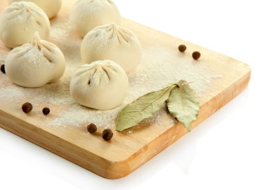 ahşap masa üzerinde beyaz izole, ham Hıngel