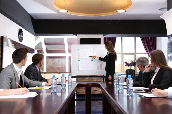 Business training at office — Stock Photo, Image