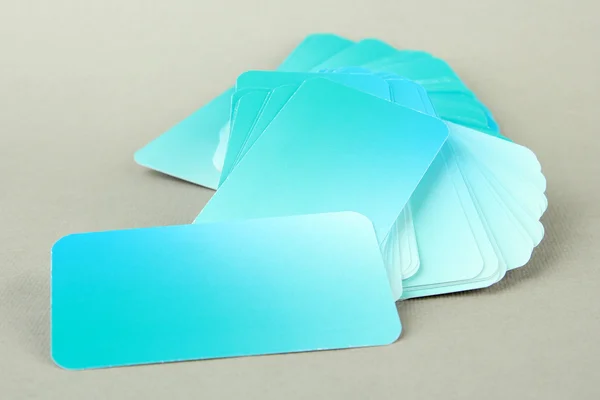 Business cards, on color background — Stock Photo, Image