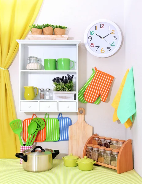 Hermoso interior de cocina — Foto de Stock